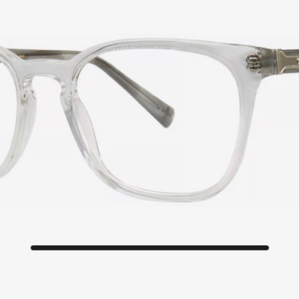 Seraphine  Gray Clear Eyewear Frame handmade in Japan - Picture 11 of 16